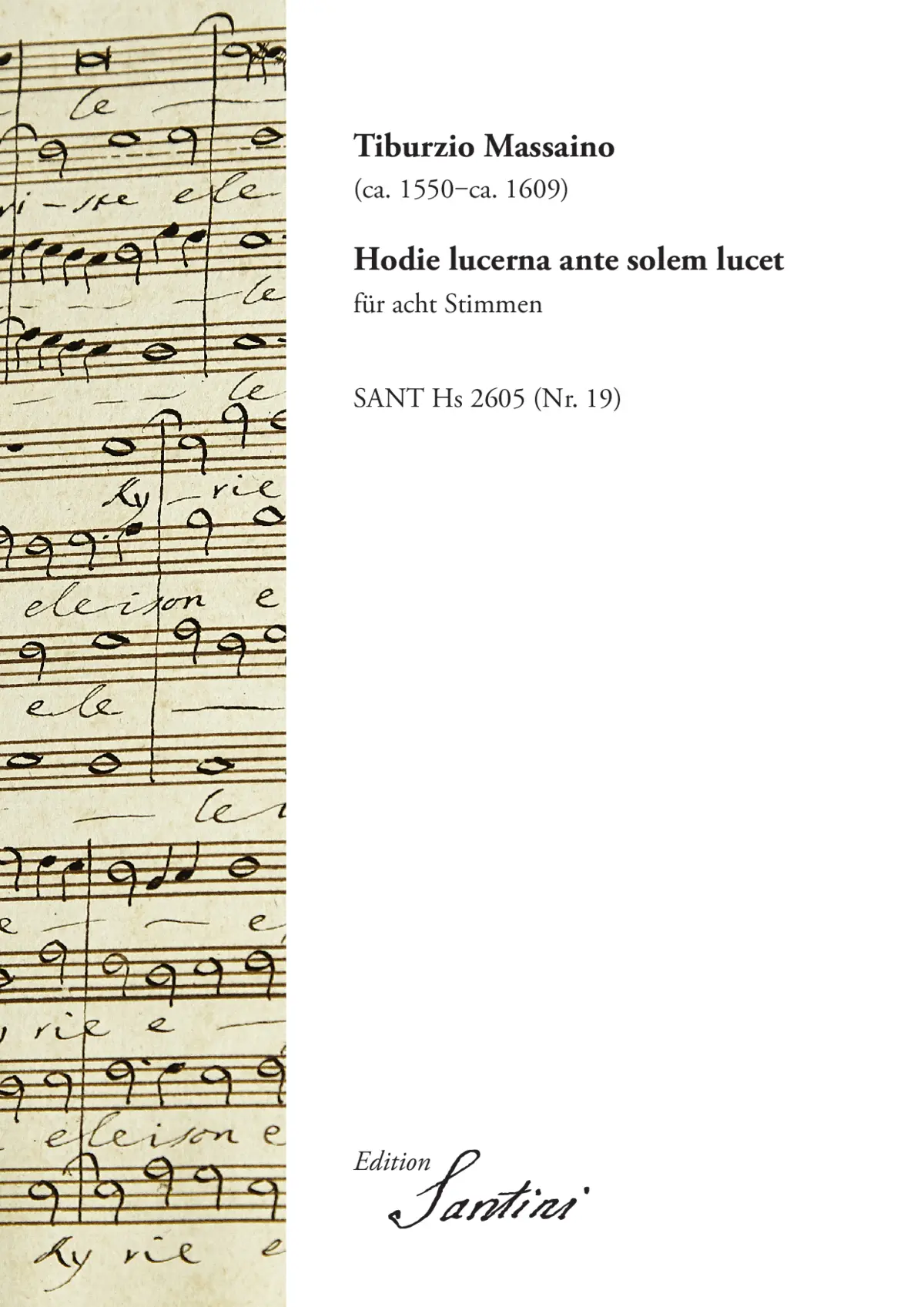 Hodie lucerna ante solem lucet - Page 1