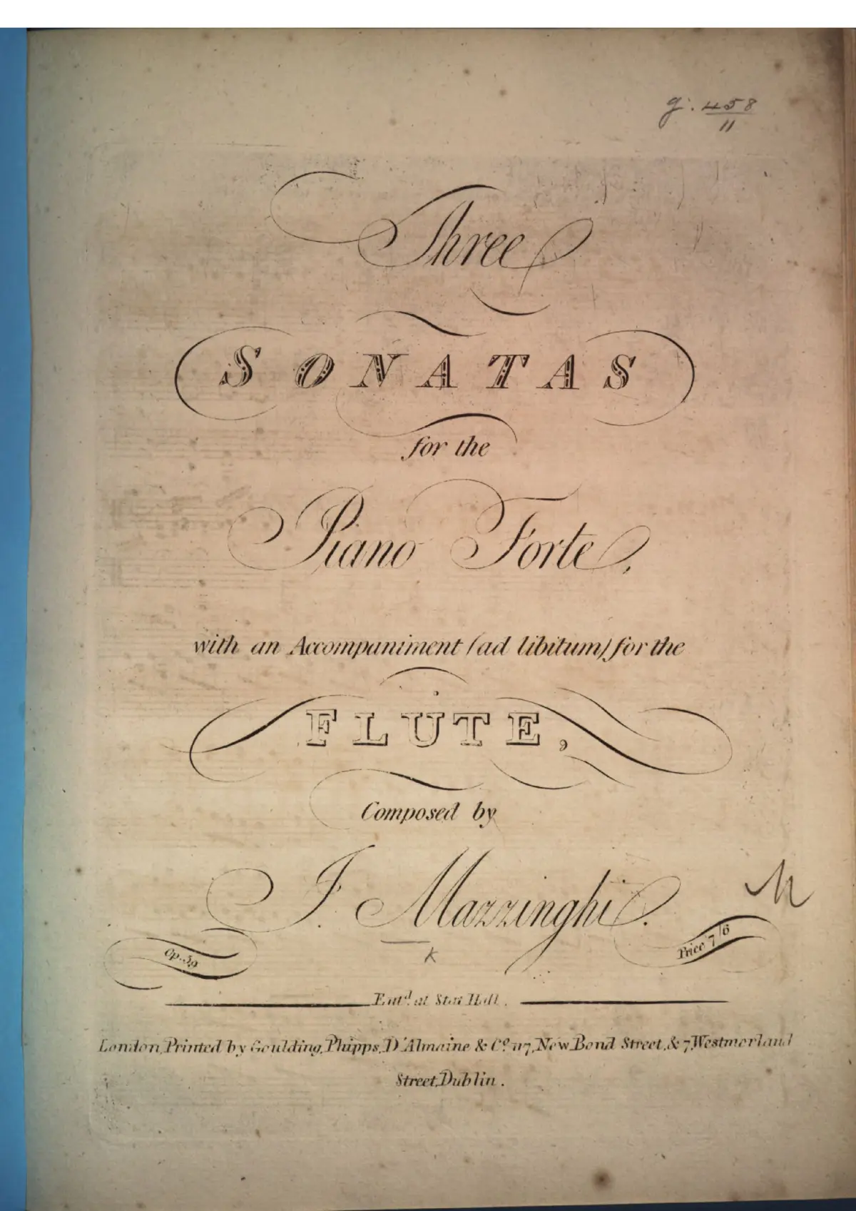 3 Sonatas - Page 1