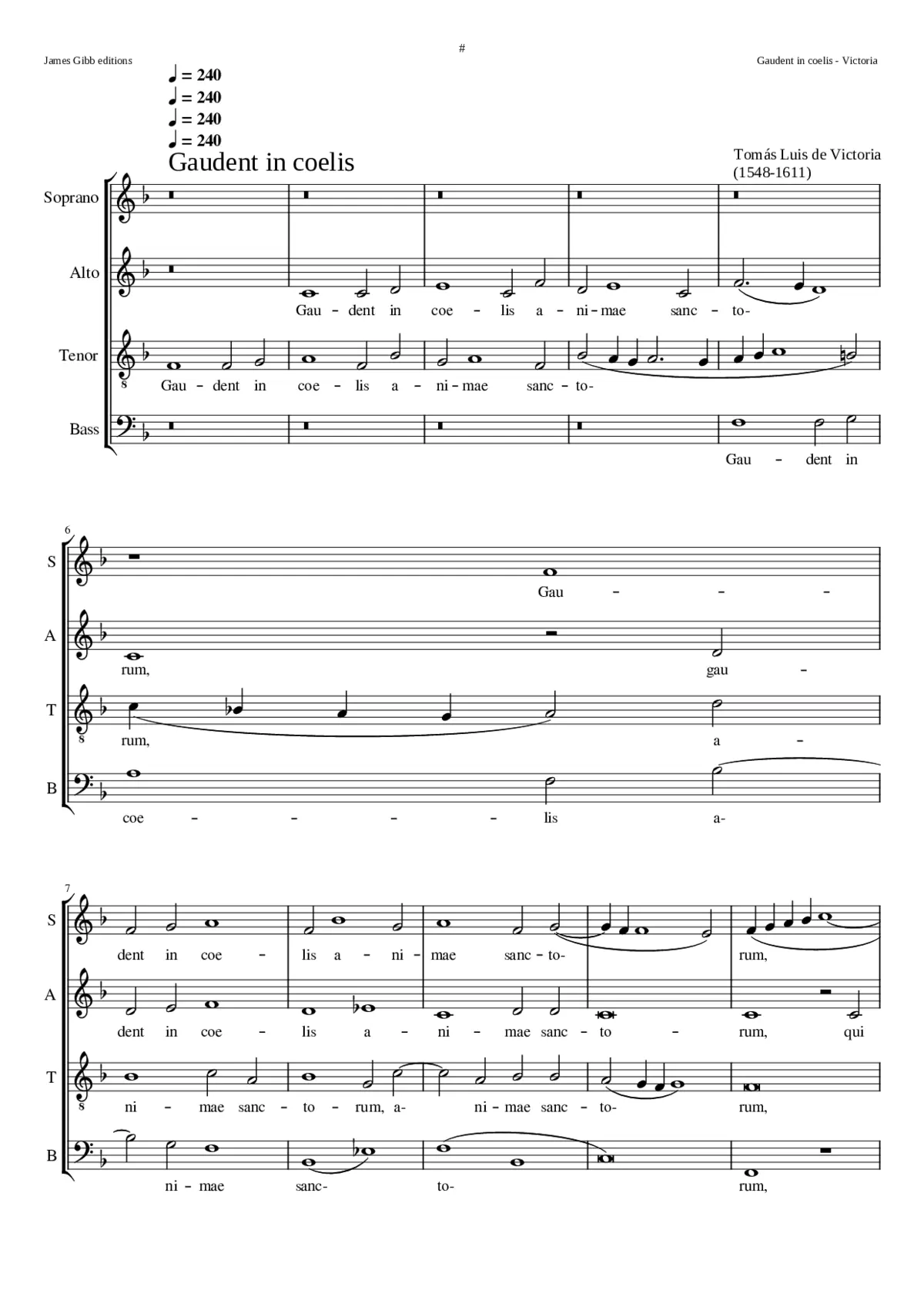 Gaudent in coelis - Page 1