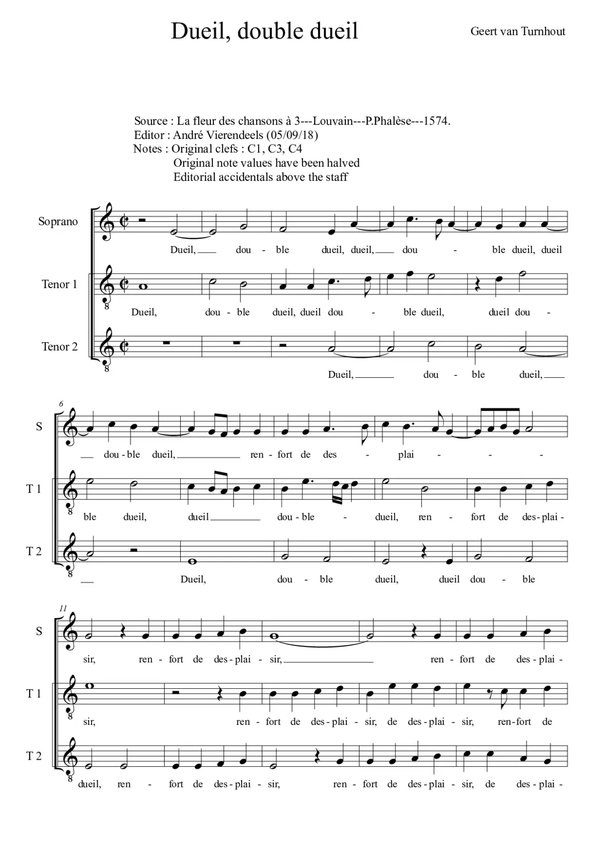 Dueil, double dueil - Page 1