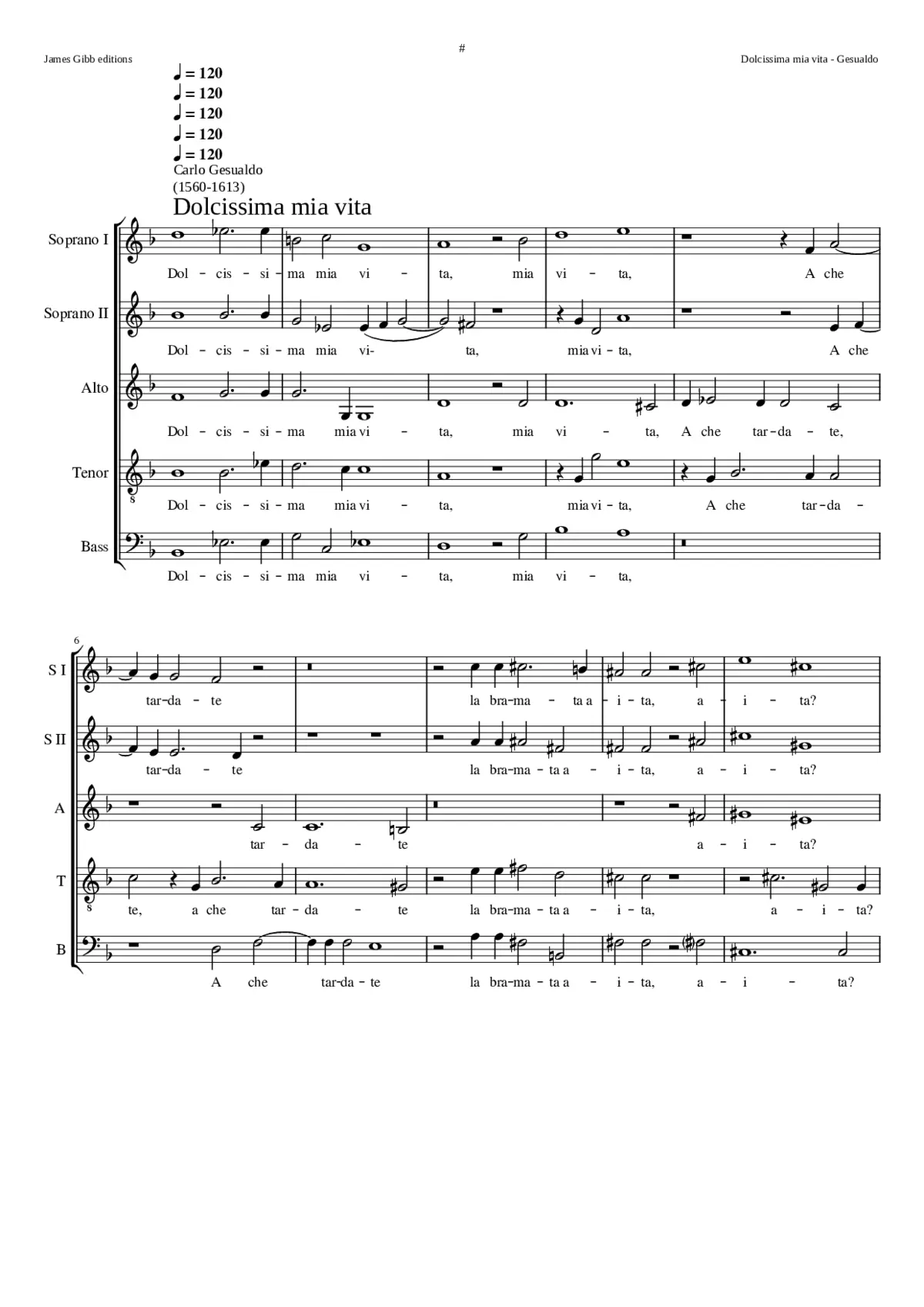 Dolcissima mia vita - Page 1