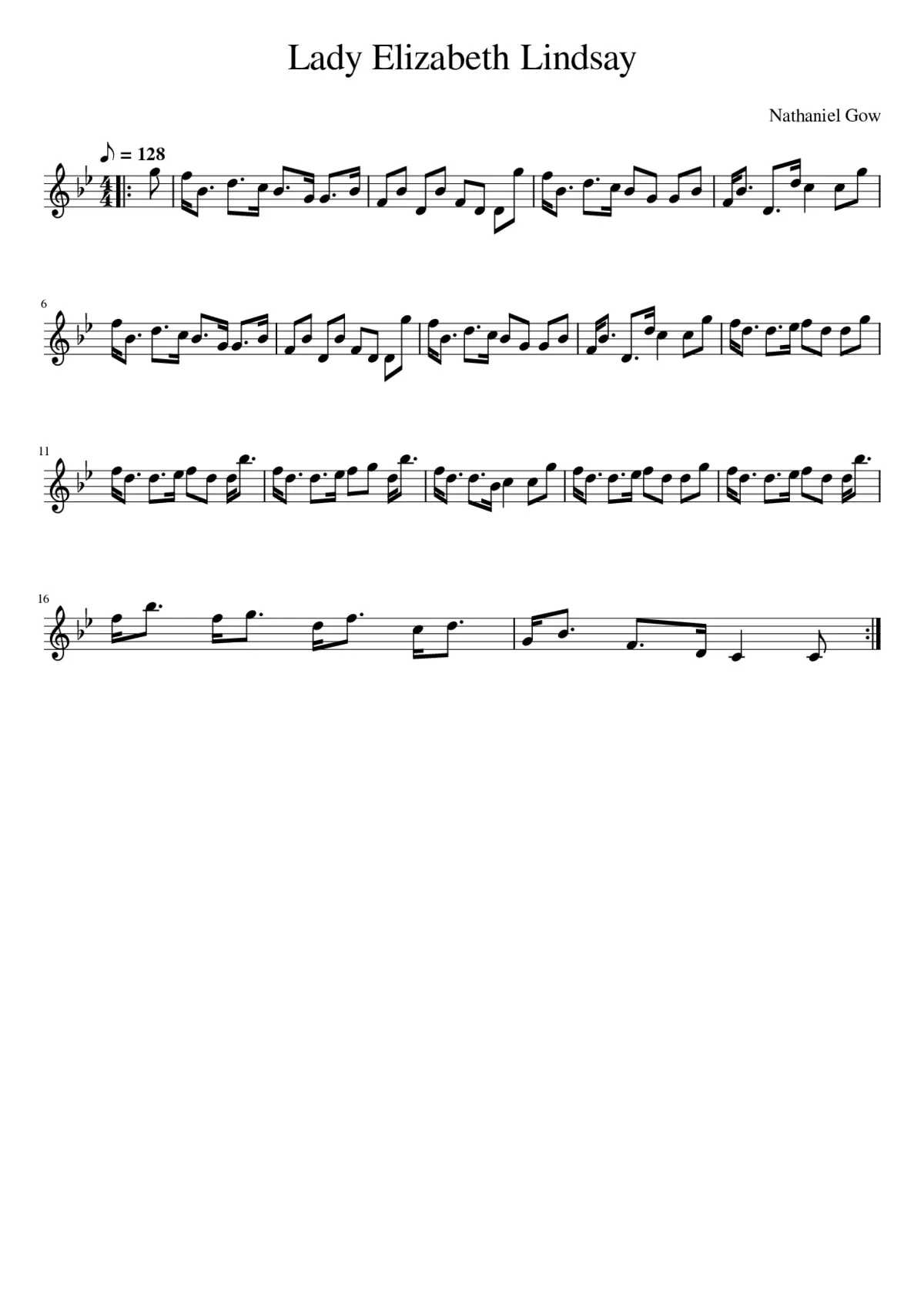 Lady Elizabeth Lindsay - Page 1