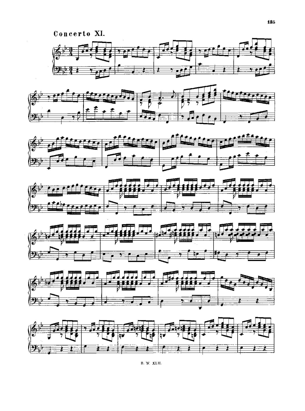 Violin Concerto in B-flat major - Page 1