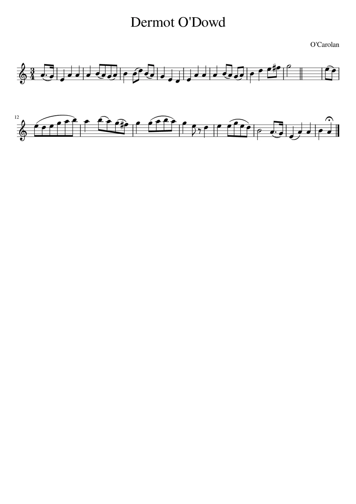 Dermot O'Dowd - Page 1