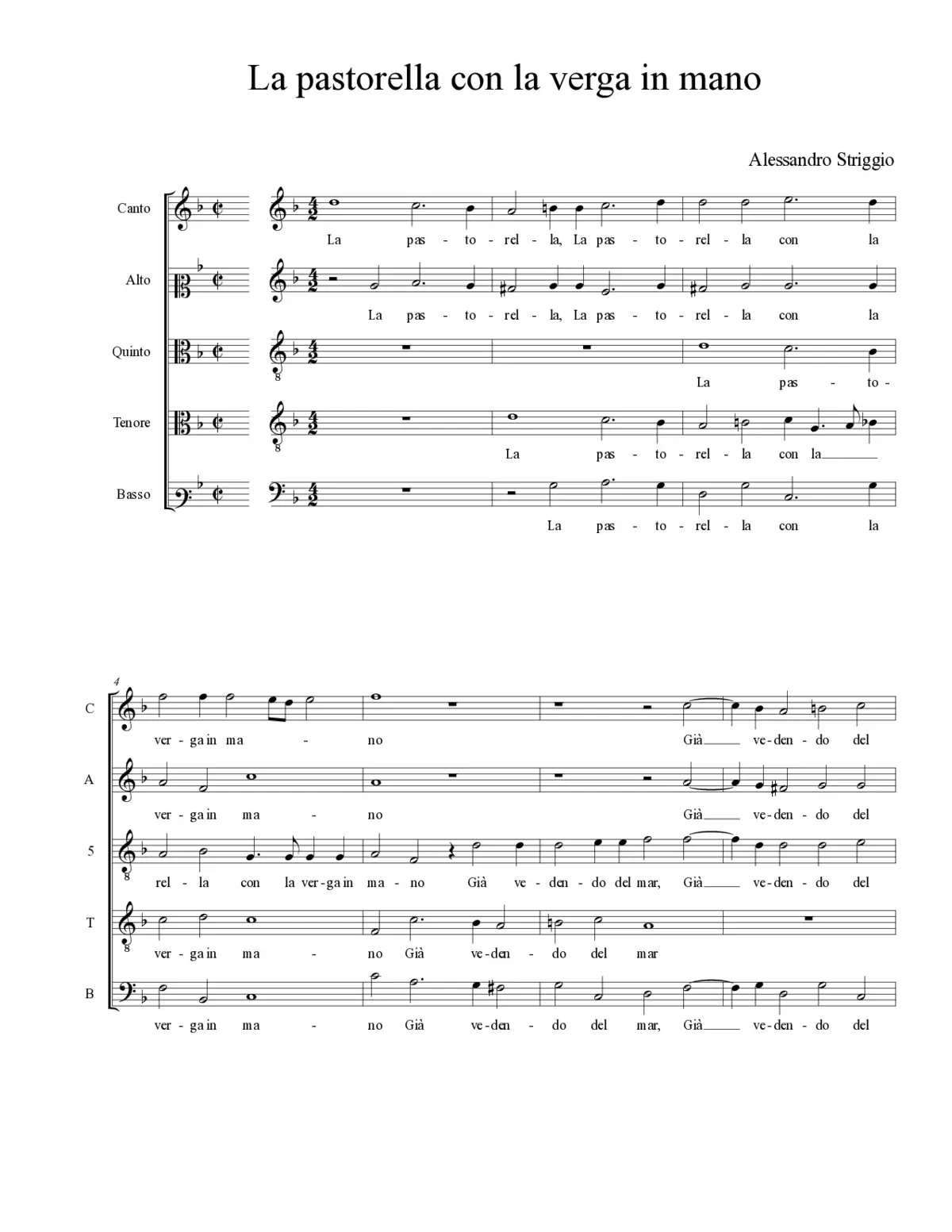 La pastorella con la verga in mano - Page 1