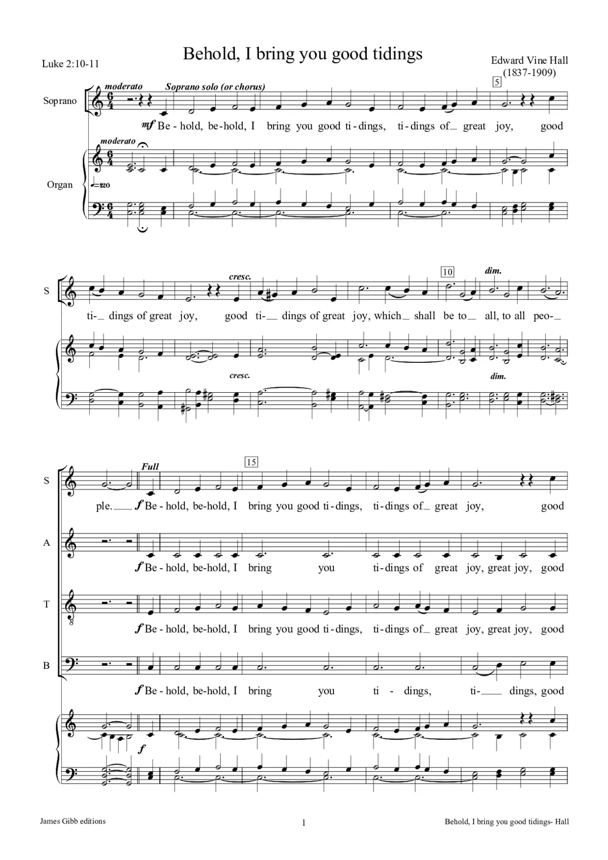 Behold, I bring you good tidings - Page 1
