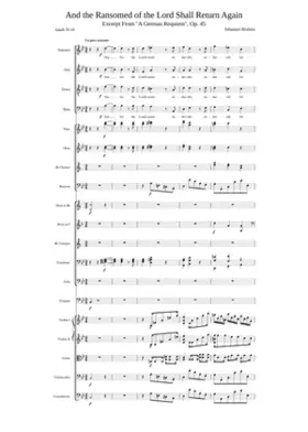 Ein deutsches Requiem Op.45