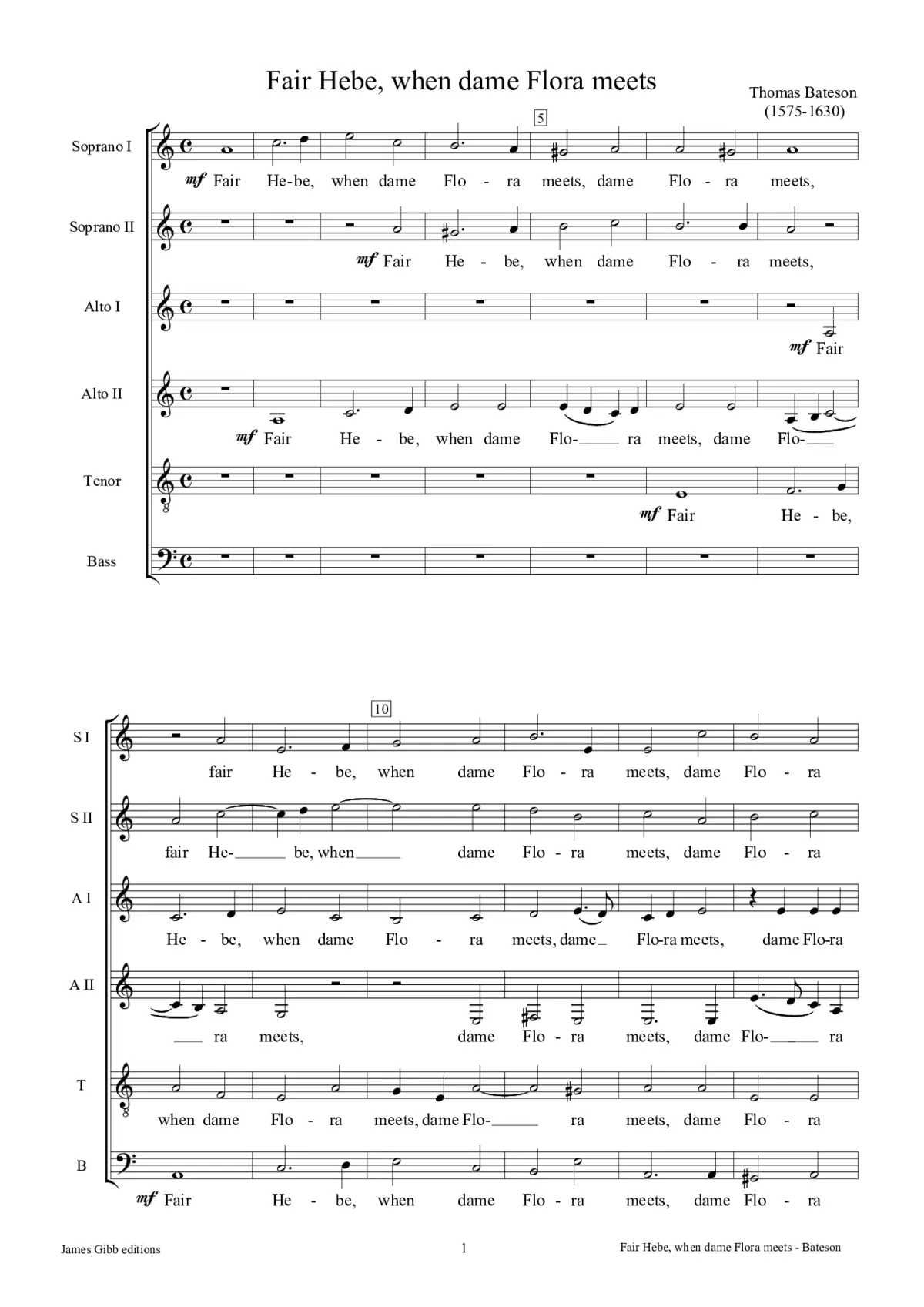 Fair Hebe, when dame Flora meets - Page 1