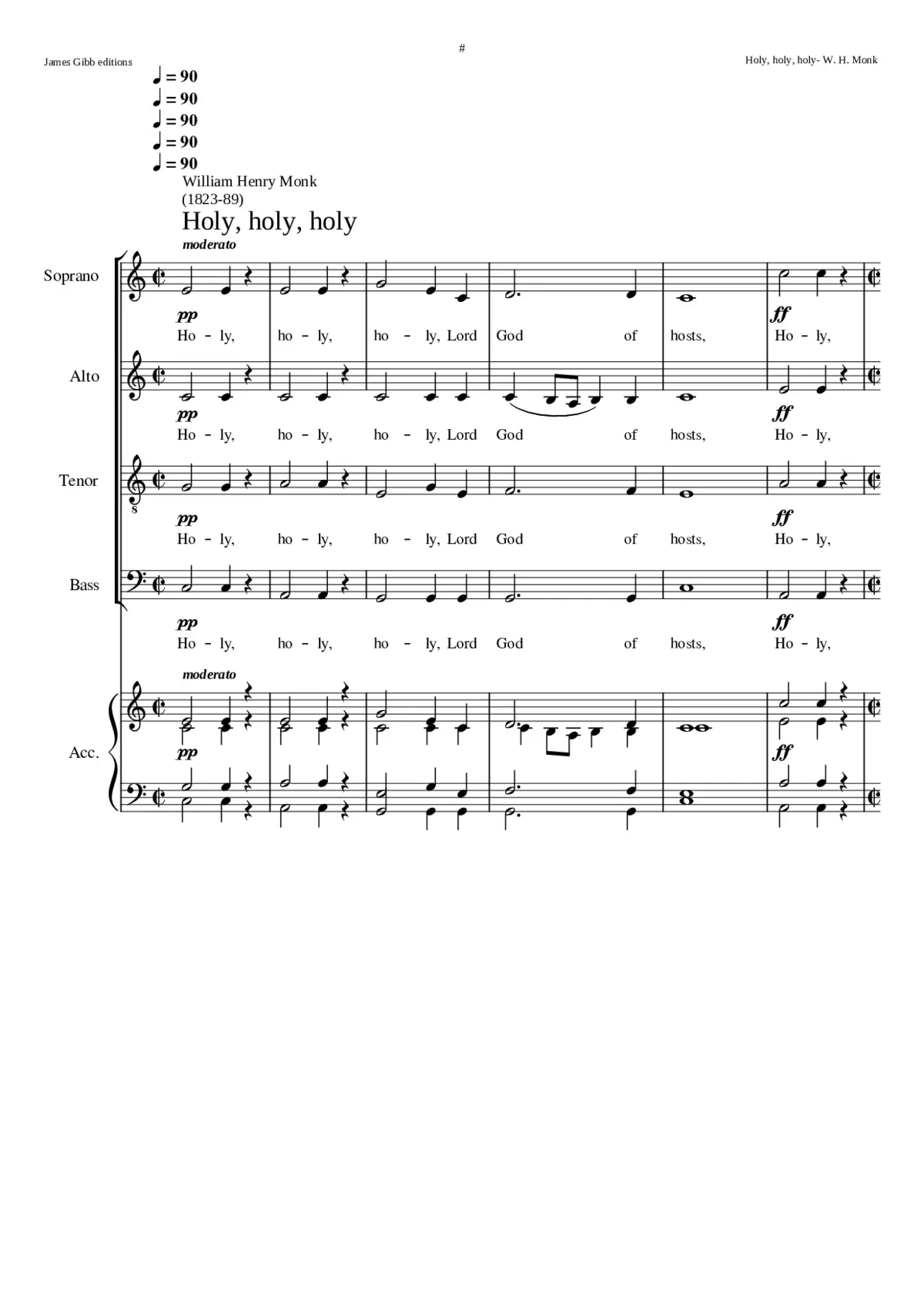 Holy holy holy - Page 1