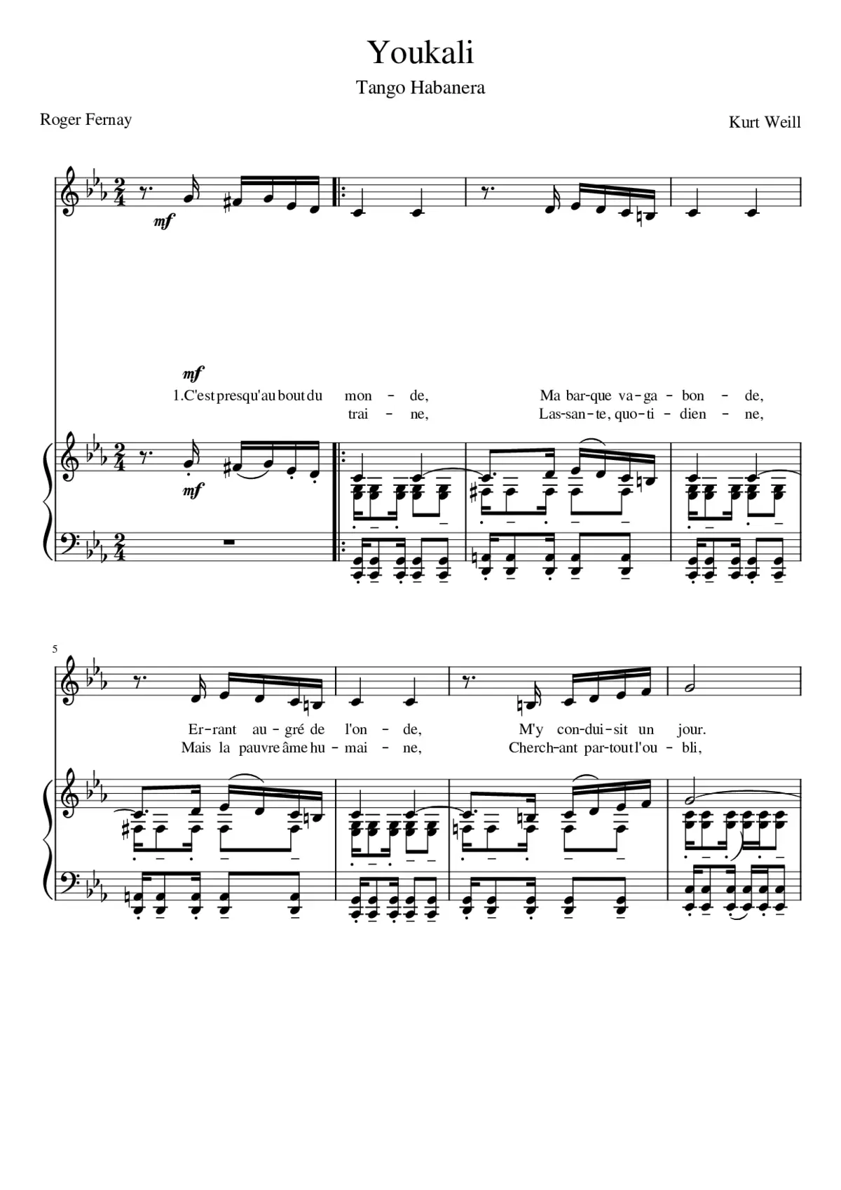 Youkali - Page 1