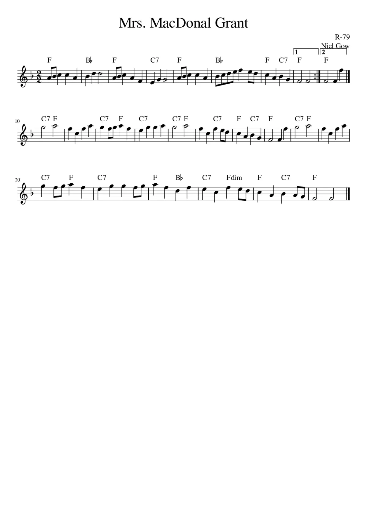 Mrs. MacDonal Grant - Page 1