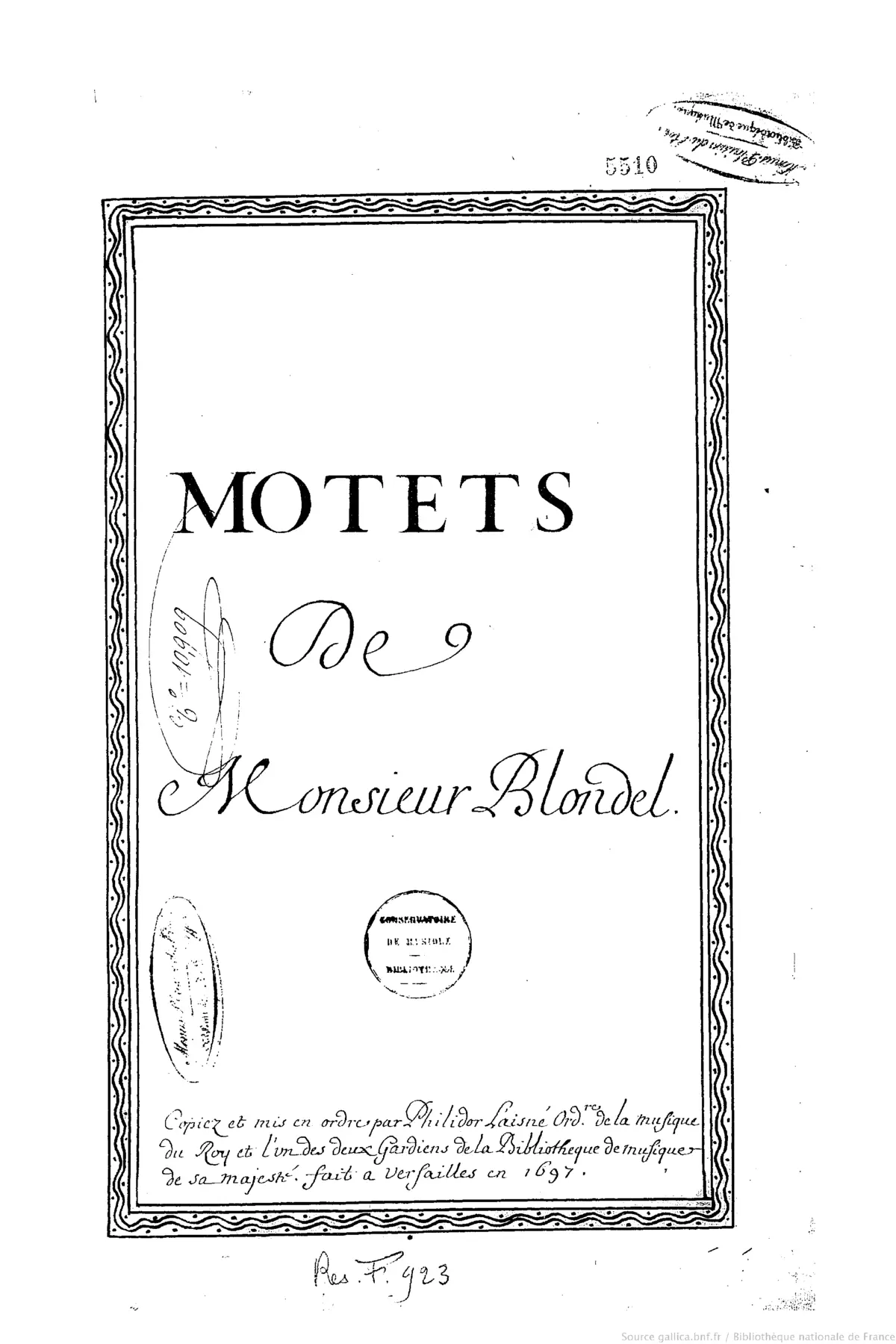 12 Motets - Page 1