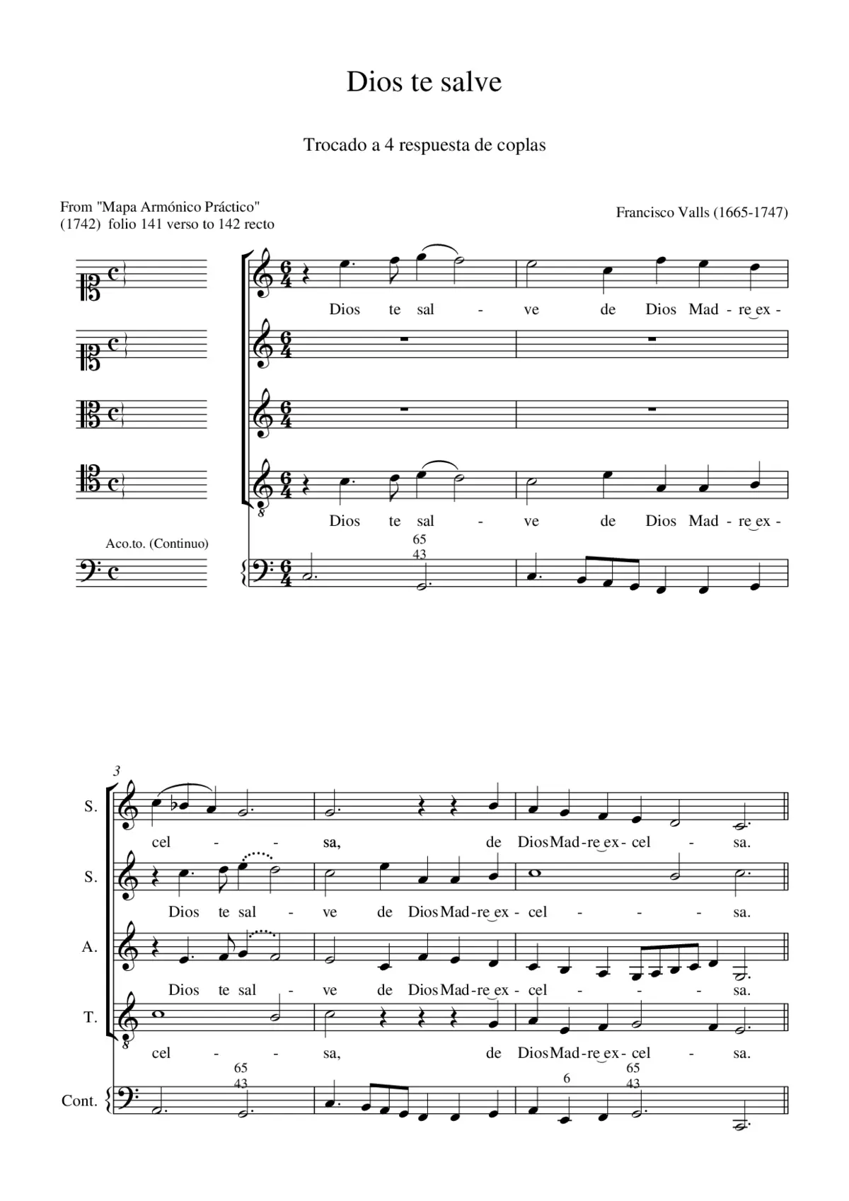 Dios te salve - Page 1