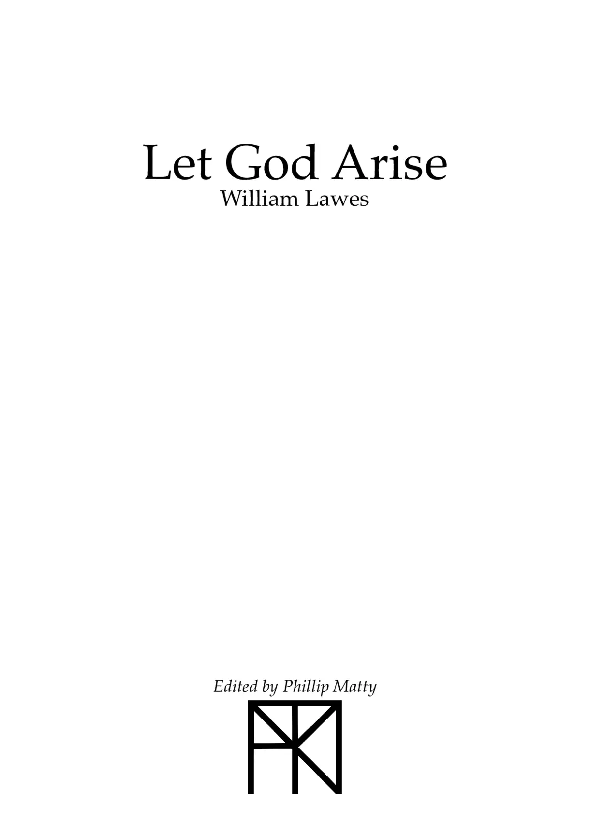 Let God arise - Page 1