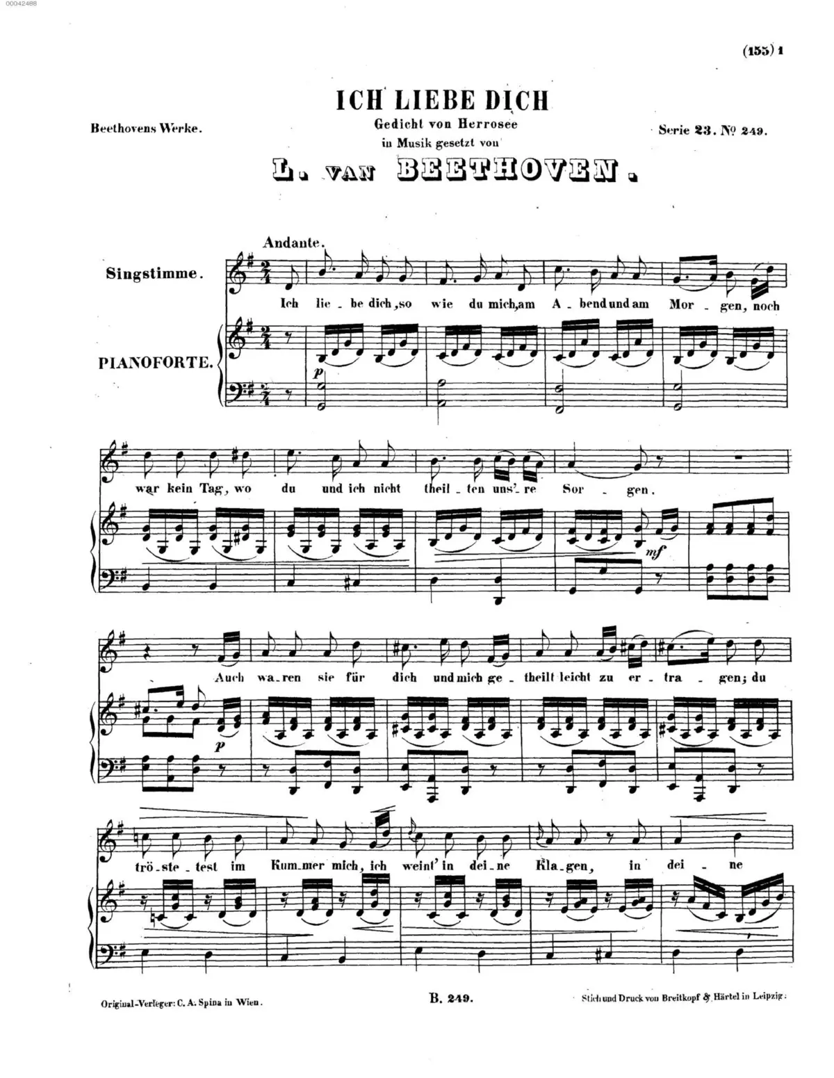 Zärtliche Liebe - Page 1