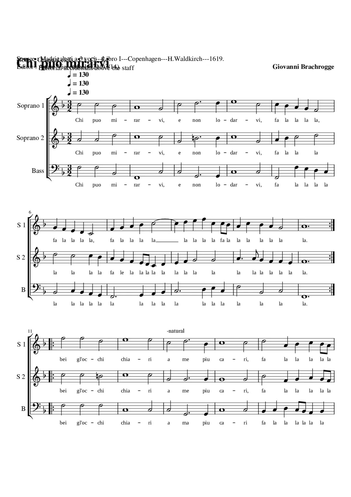 Chi puo mirarvi - Page 1