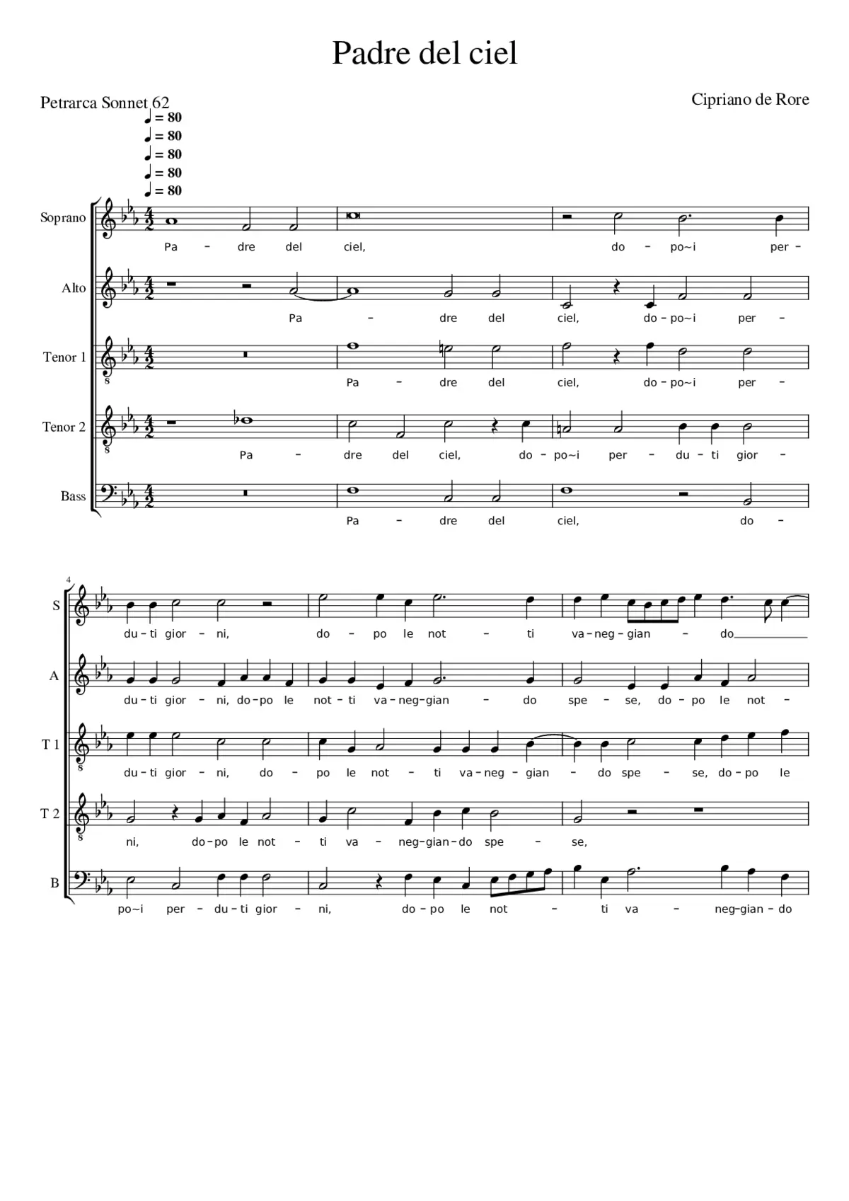 Padre del ciel - Page 1