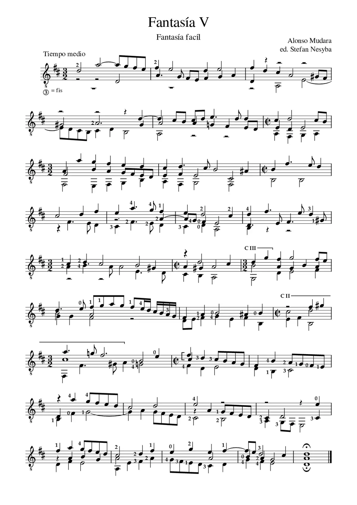 Fantasía V - Page 1