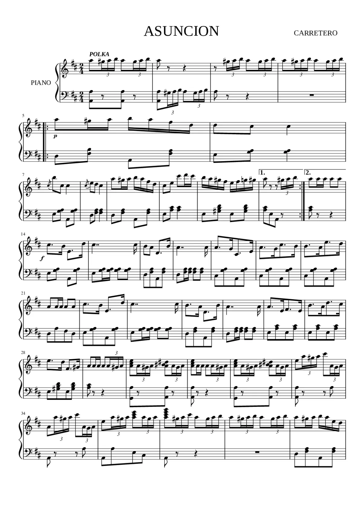 Las cosas de Doña Asunción - Page 1