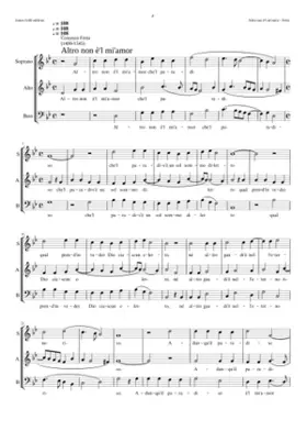 Altro non è'l mi'amor