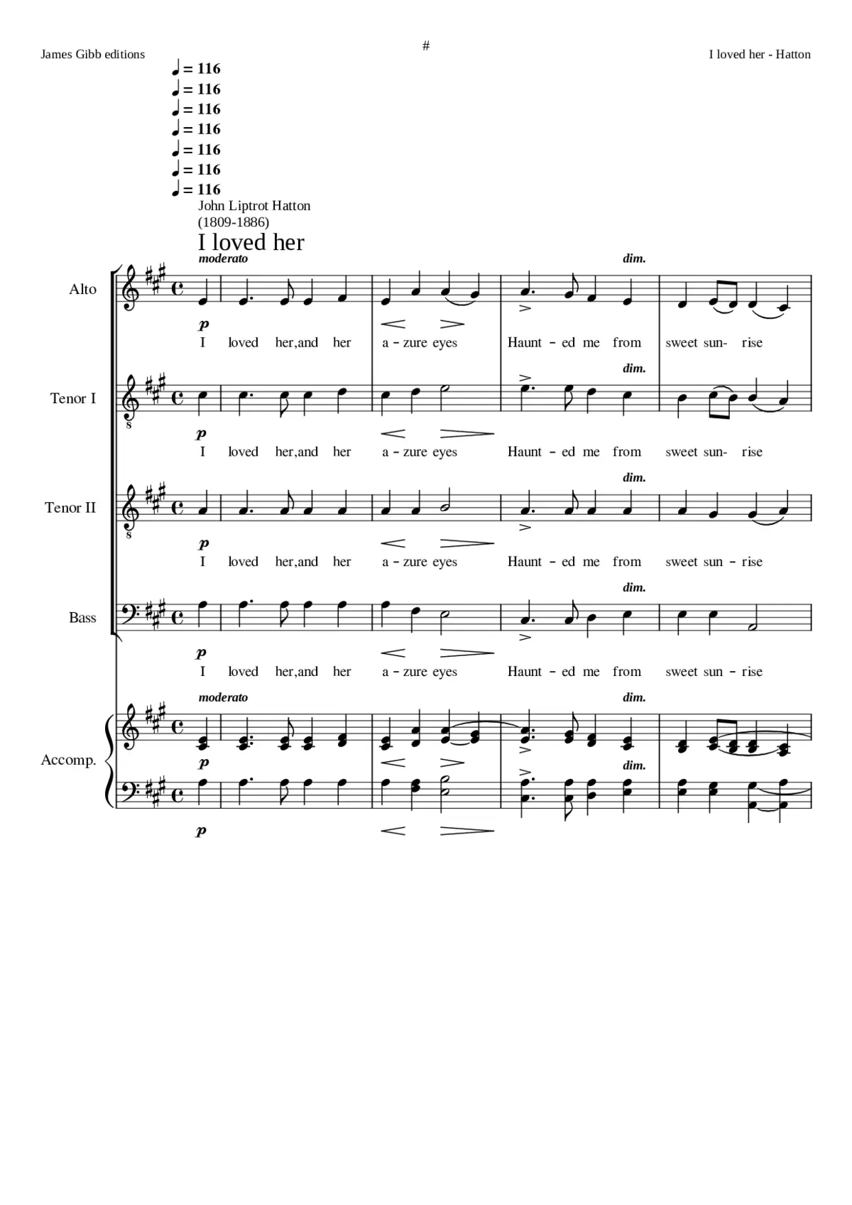 I loved her - Page 1