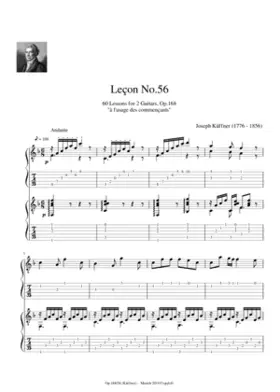 60 Lessons for 2 Guitars Op.168