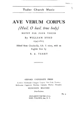Ave verum corpus