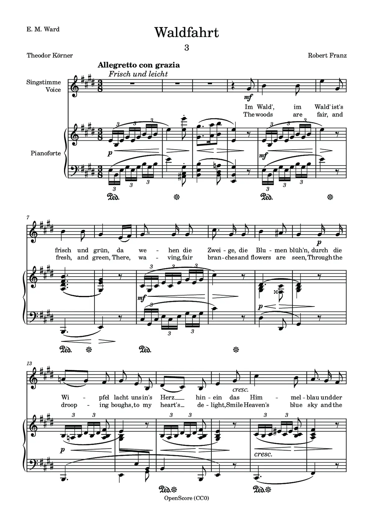 Waldfahrt - Page 1