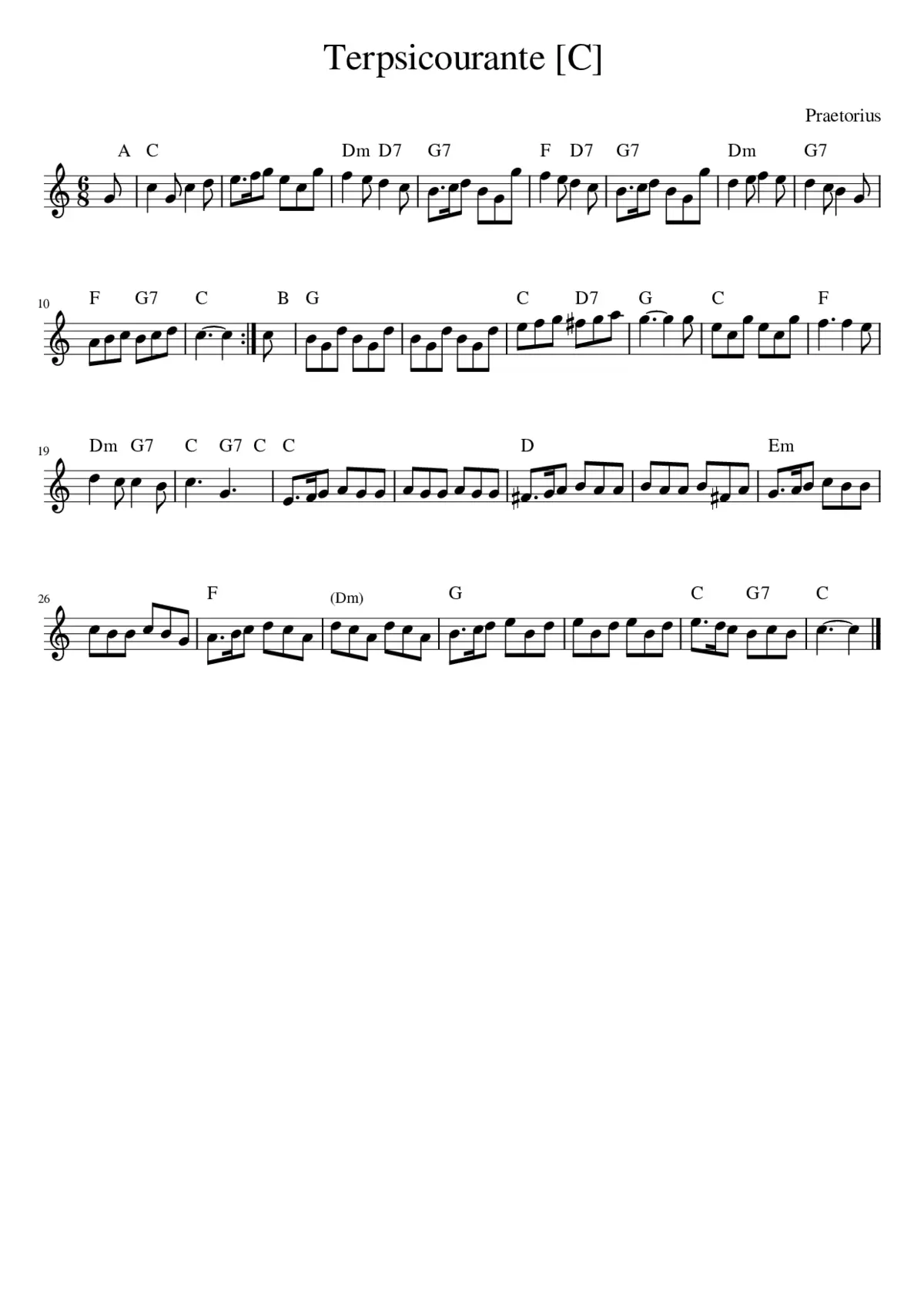 Terpsicourante - Page 1