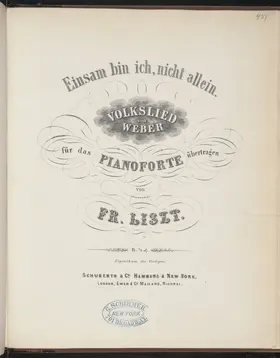 Einsam bin ich, nicht allein