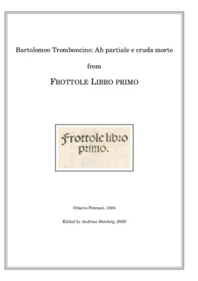 Ah partiale e cruda morte