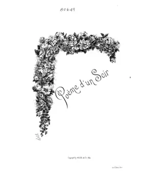 Poème d’un soir