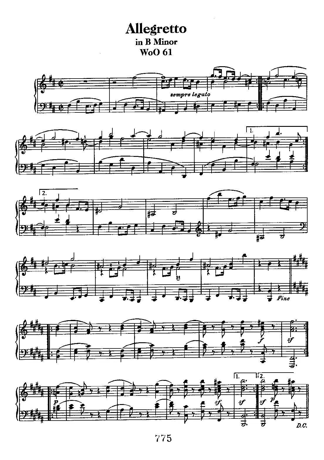Allegretto - Page 1