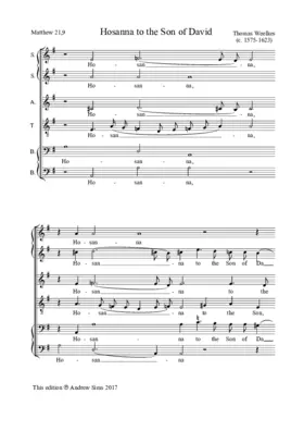 Hosanna to the Son of David