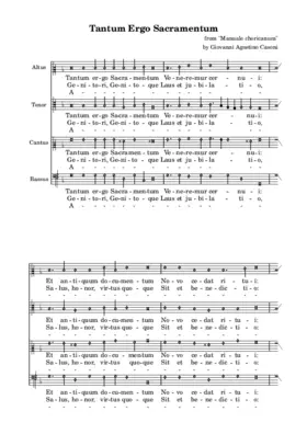 Tantum ergo - Corsican chant