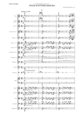 Four Scottish Dances op. 59