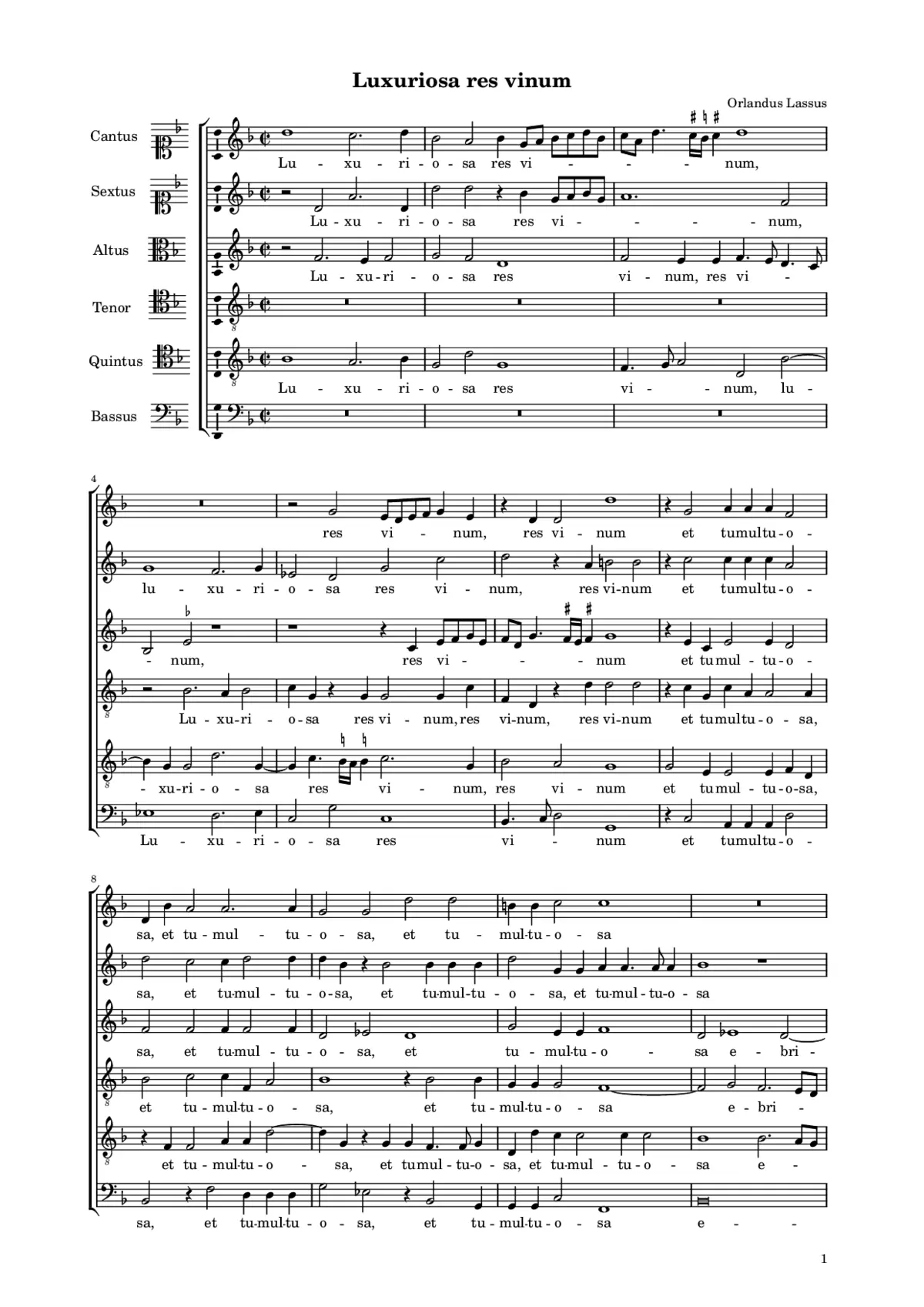 Luxuriosa res vinum - Page 1