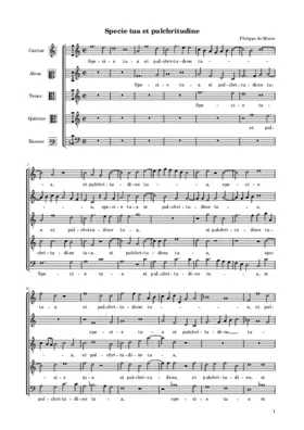 Specie tua et pulchritudine tua