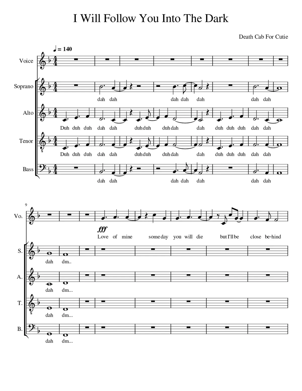 i will follow you into the dark - Page 1