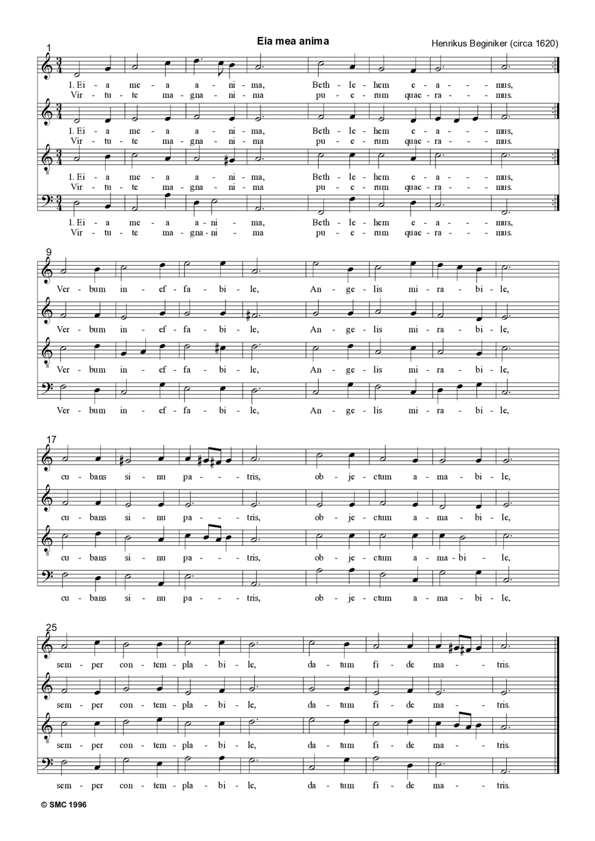 Eia mea anima - Page 1