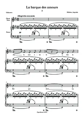 La barque des amours