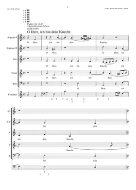 O Herr ich bin dein Knecht