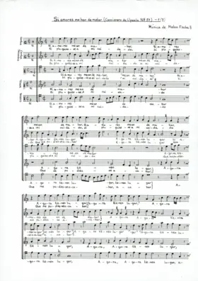 Si amores me han de matar