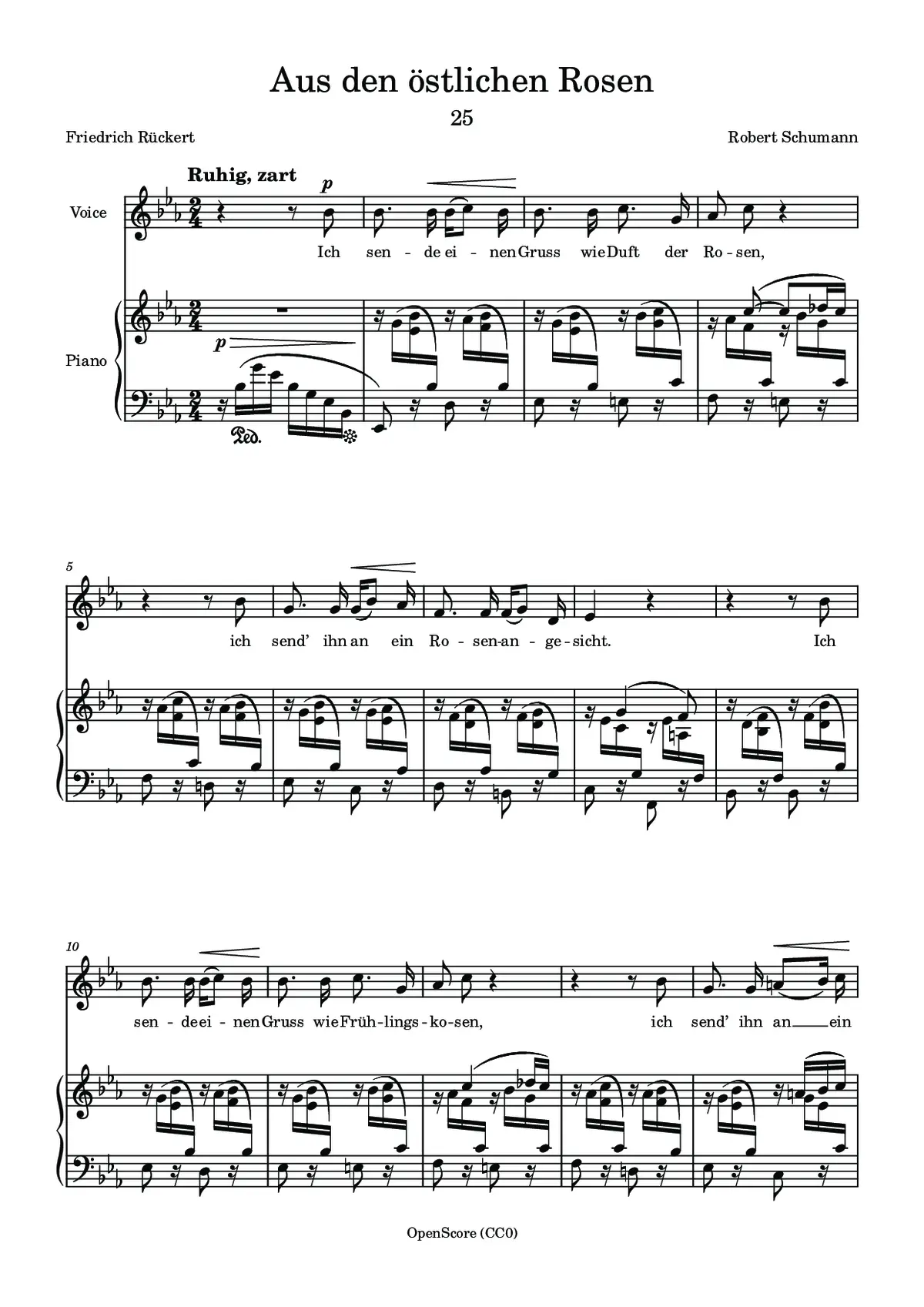 Aus den östlichen Rosen - Page 1