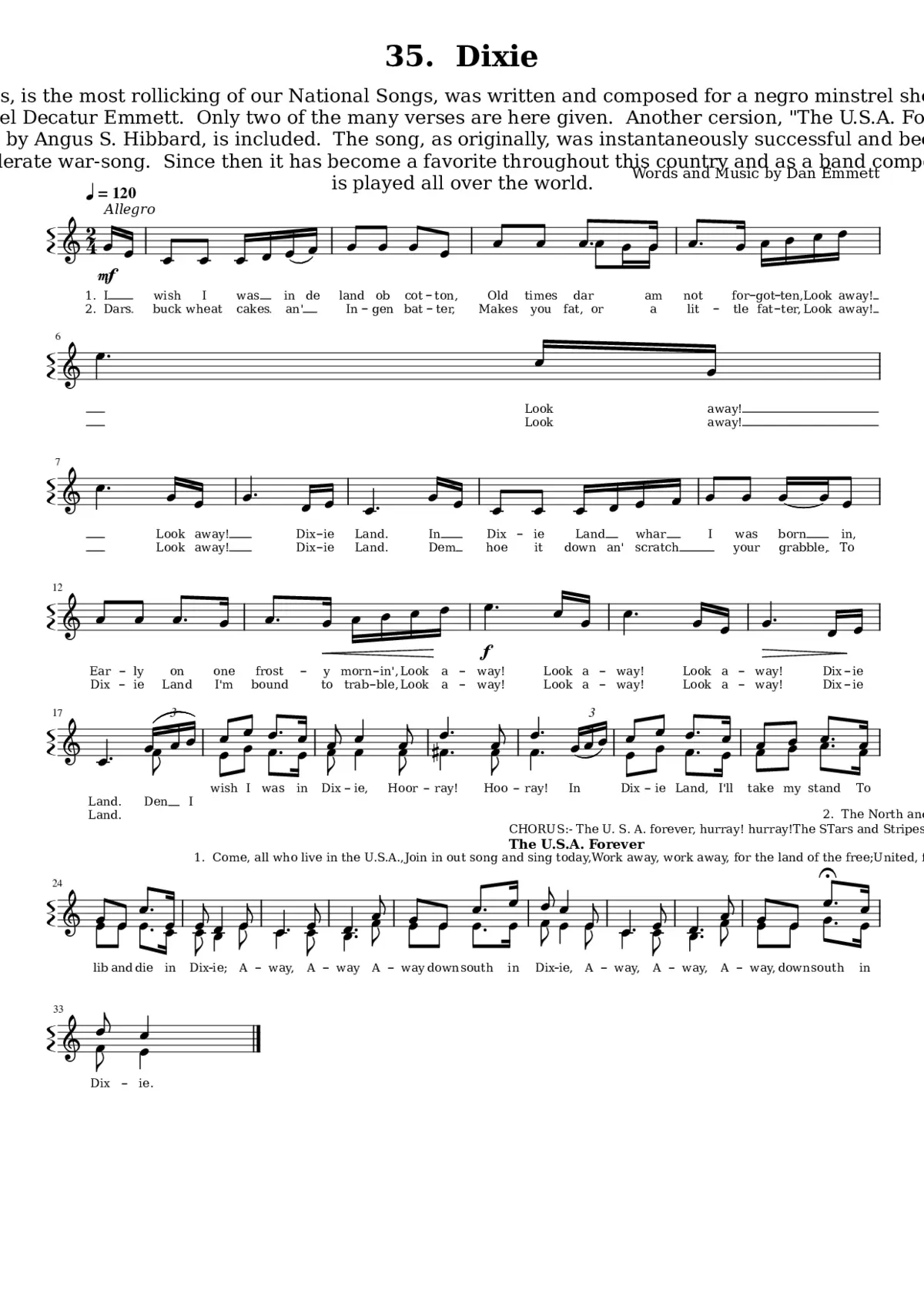 Dixie - Page 1