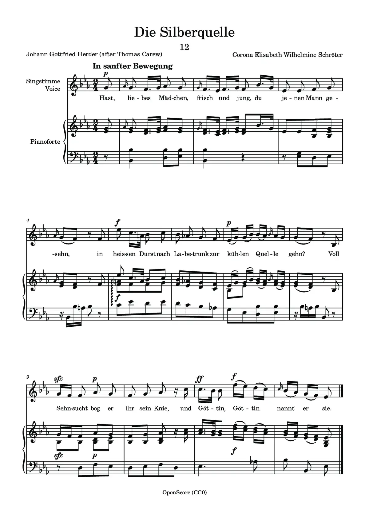 Die Silberquelle - Page 1