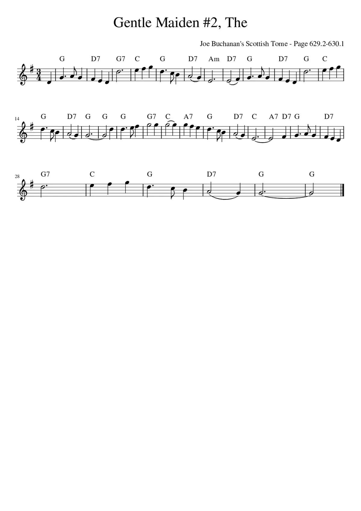 Gentle Maiden - Page 1