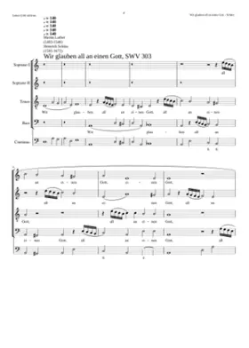 Wir glaüben all an einen Gott