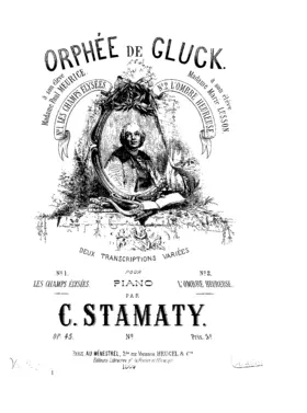 Orphée de Gluck. Deux transcriptions variées