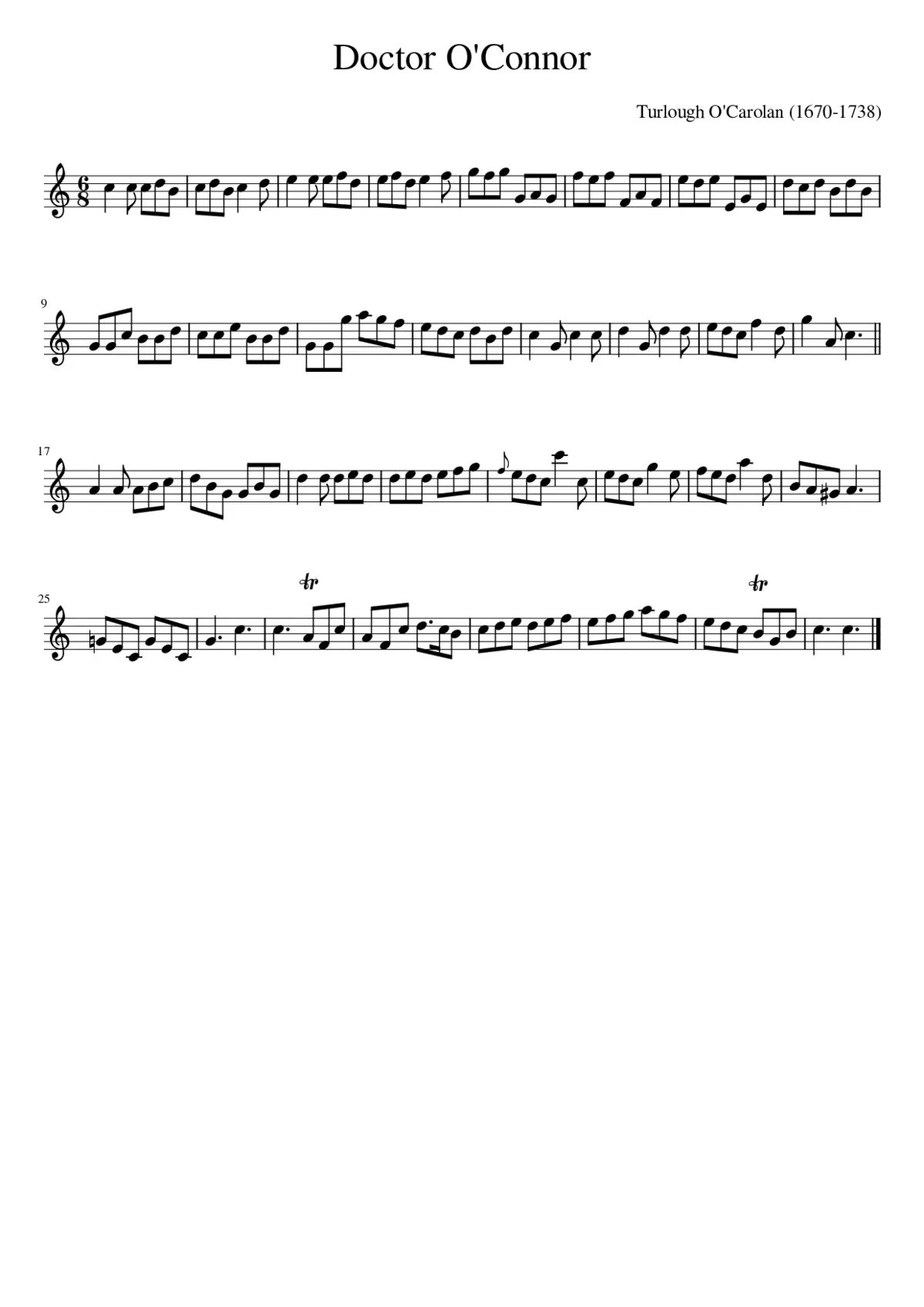 Doctor O'Connor - Page 1